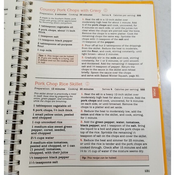 Readers Digest quick thrifty cooking hardcover bound cookbook 1985 - Picture 7 of 10